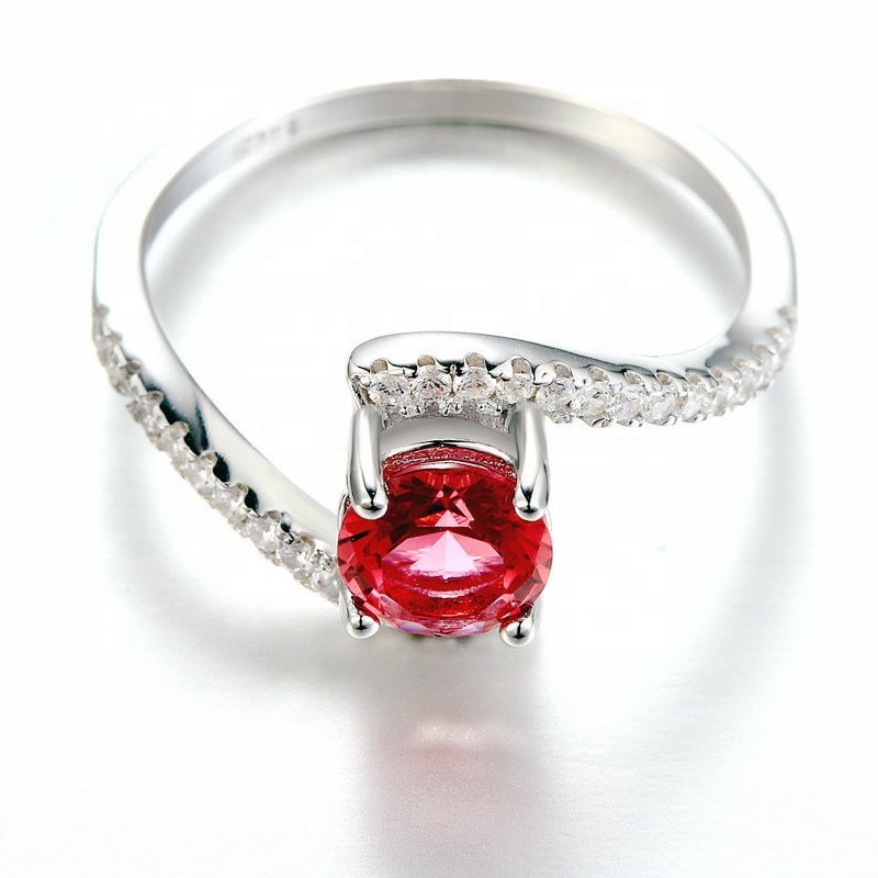 Engagement rings for women amethyst cubic zirconia rings ruby rings promise rings